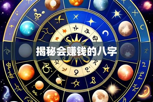 揭秘会赚钱的八字