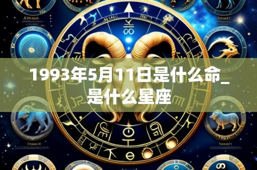 1993年5月11日是什么命_是什么星座