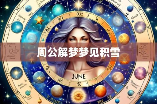 周公解梦梦见积雪