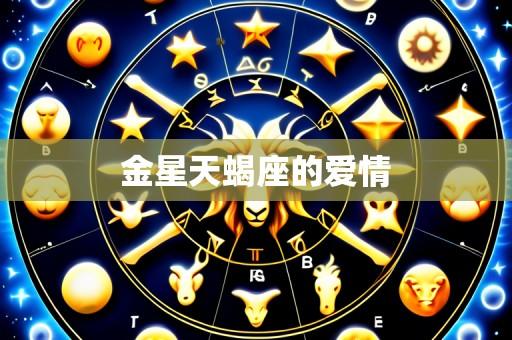金星天蝎座的爱情