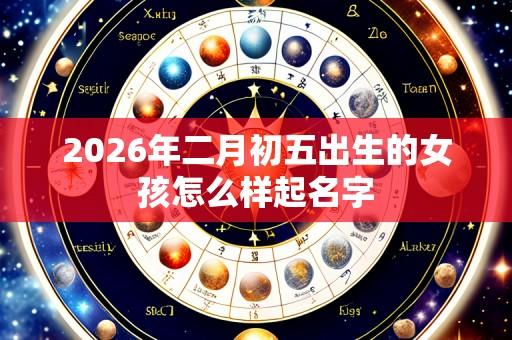 2026年二月初五出生的女孩怎么样起名字