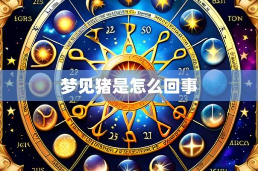 梦见猪是怎么回事