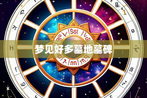 梦见好多墓地墓碑