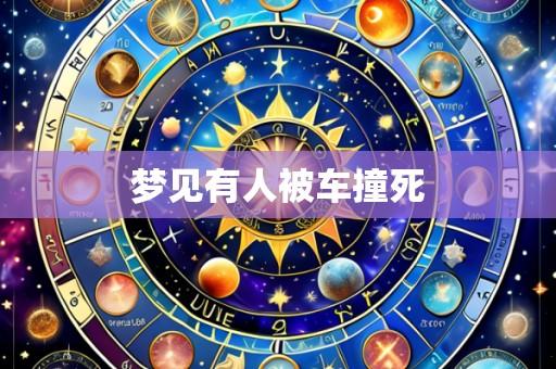 梦见有人被车撞死