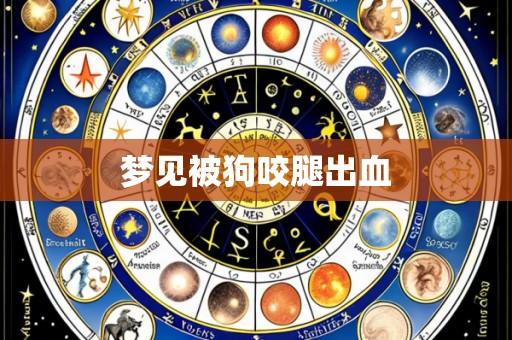 梦见被狗咬腿出血