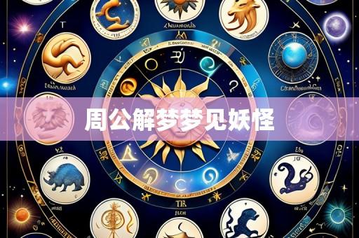 周公解梦梦见妖怪
