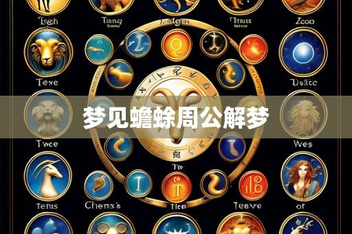 梦见蟾蜍周公解梦