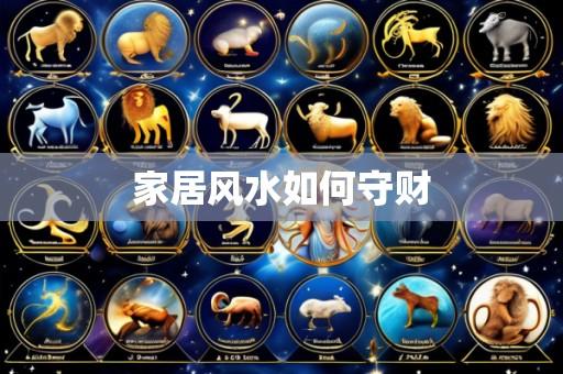 家居风水如何守财