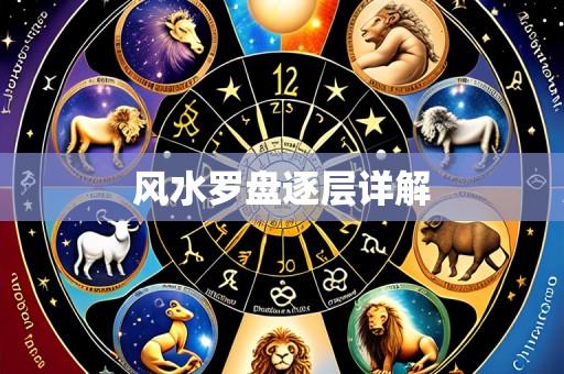 风水罗盘逐层详解