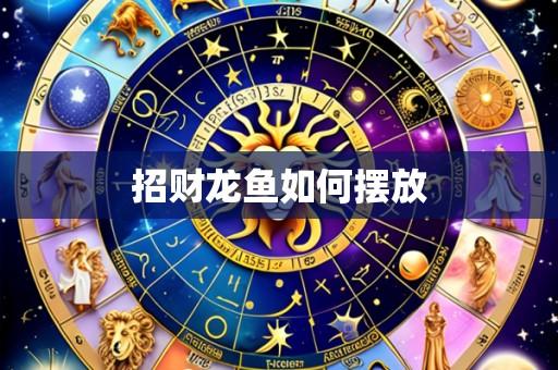 招财龙鱼如何摆放