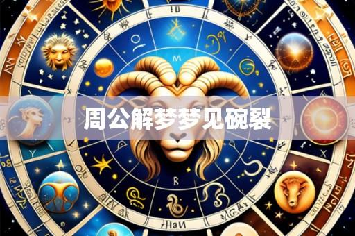 周公解梦梦见碗裂