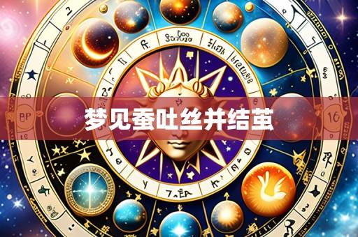 梦见蚕吐丝并结茧