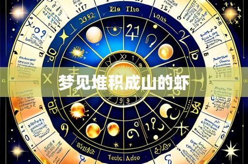 梦见堆积成山的虾