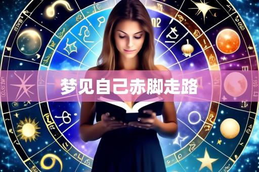 梦见自己赤脚走路