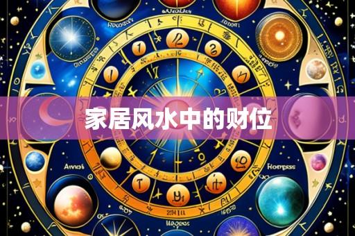 家居风水中的财位