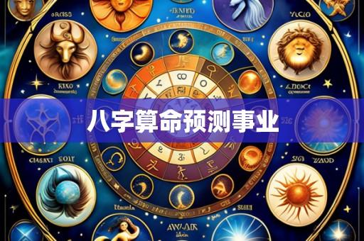 八字算命预测事业