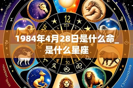 1984年4月28日是什么命_是什么星座