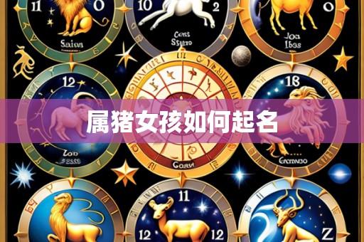 属猪女孩如何起名