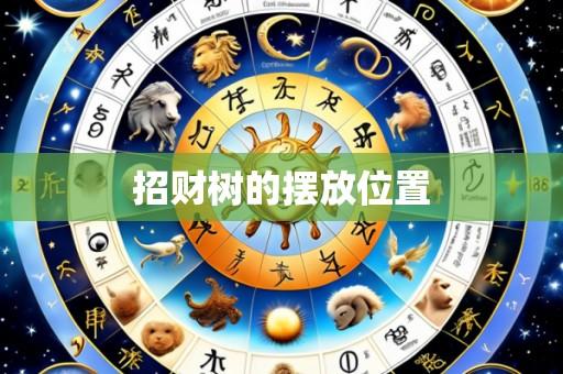 招财树的摆放位置