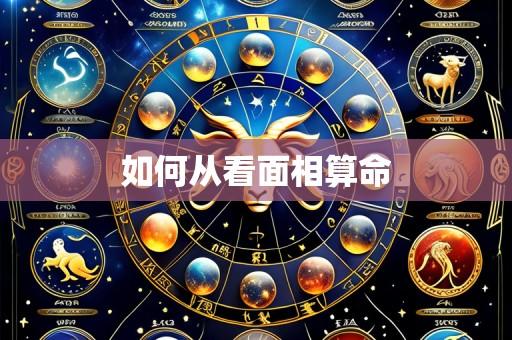 如何从看面相算命
