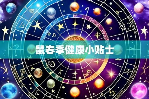 鼠春季健康小贴士