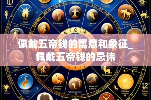 佩戴五帝钱的寓意和象征_佩戴五帝钱的忌讳