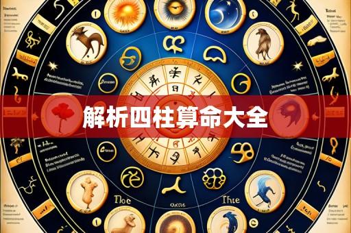 解析四柱算命大全