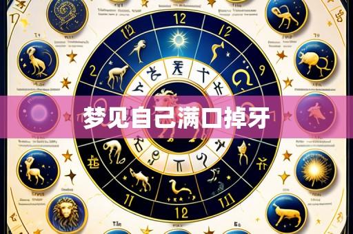 梦见自己满口掉牙