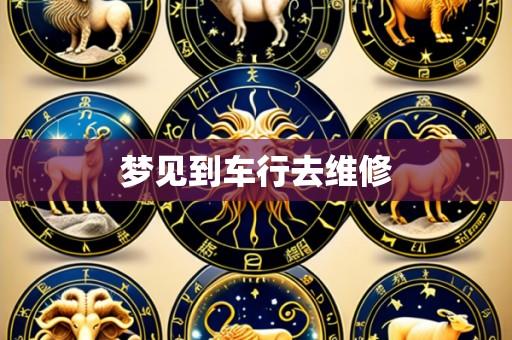 梦见到车行去维修