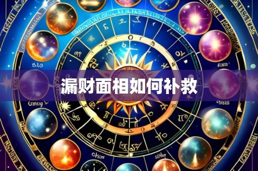 漏财面相如何补救