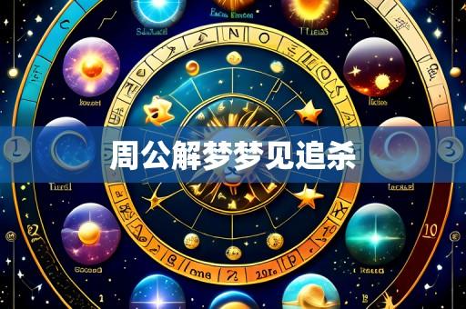 周公解梦梦见追杀