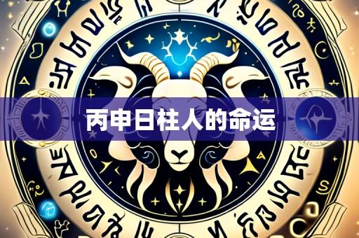 丙申日柱人的命运