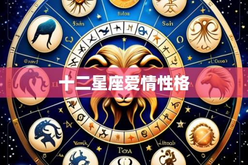十二星座爱情性格