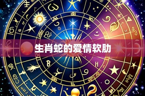 生肖蛇的爱情软肋