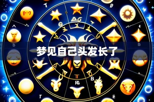 梦见自己头发长了