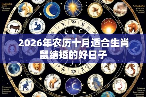 2026年农历十月适合生肖鼠结婚的好日子