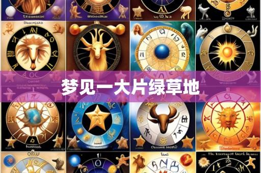 梦见一大片绿草地
