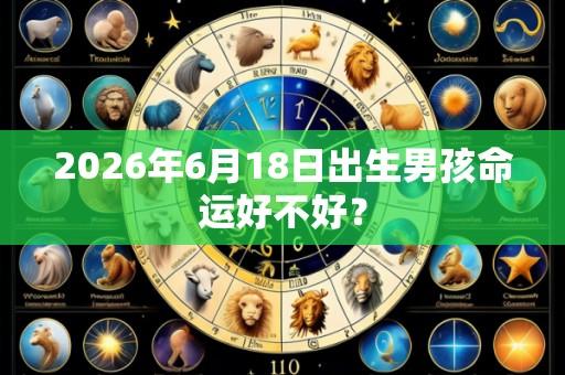 2026年6月18日出生男孩命运好不好?