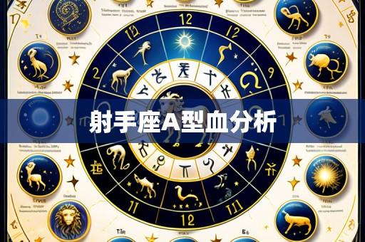 射手座A型血分析