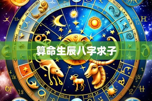算命生辰八字求子