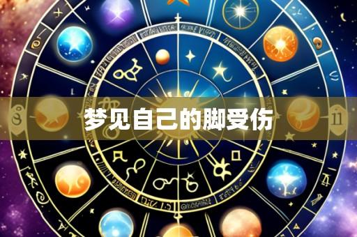 梦见自己的脚受伤