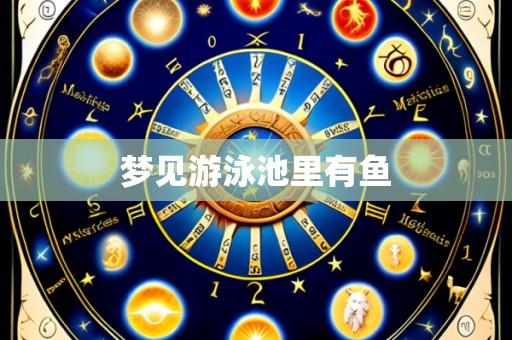 梦见游泳池里有鱼