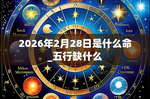 2026年2月28日是什么命_五行缺什么