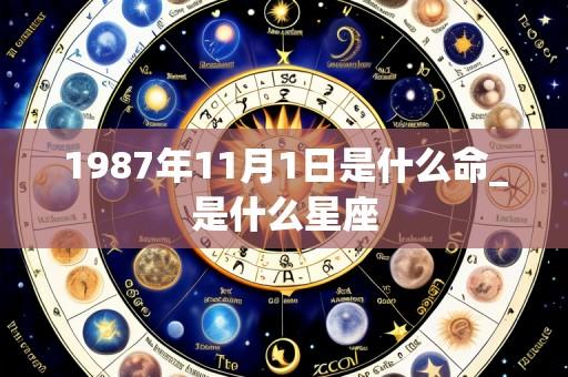 1987年11月1日是什么命_是什么星座