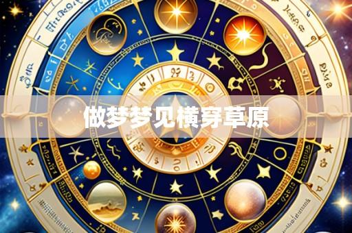 做梦梦见横穿草原