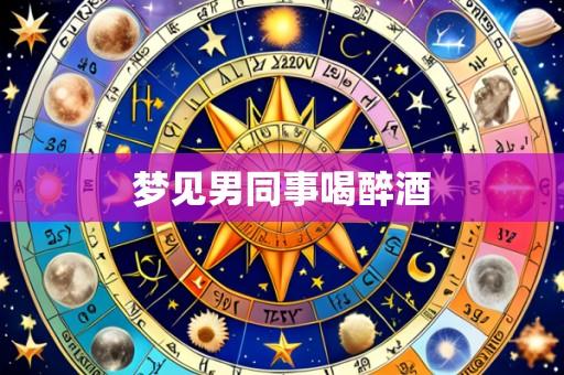 梦见男同事喝醉酒