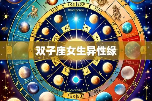 双子座女生异性缘
