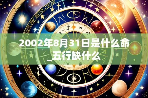 2002年8月31日是什么命_五行缺什么