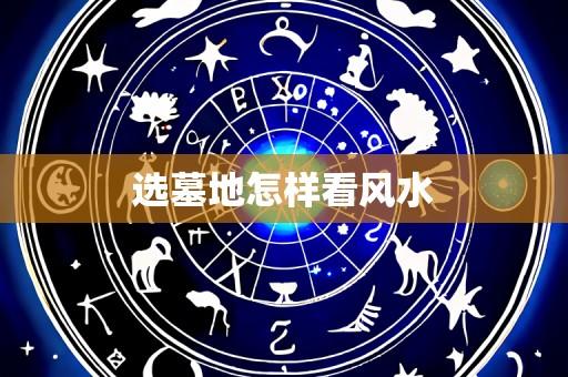 选墓地怎样看风水