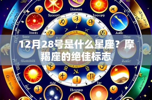 12月28号是什么星座?摩羯座的绝佳标志